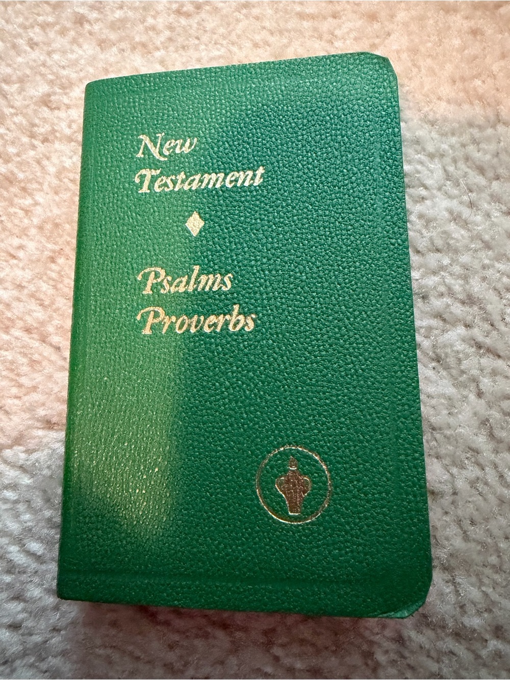 Gideons Pocket New Testament, Psalms And Proverbs
